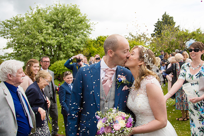 Wedding photography at Curradine Barns