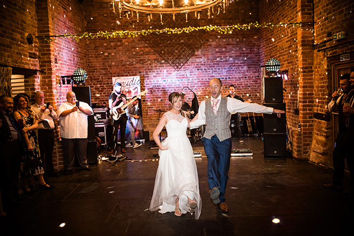 Wedding photography at Curradine Barns