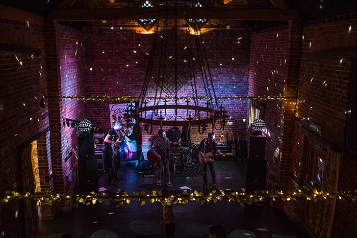 Wedding photography at Curradine Barns