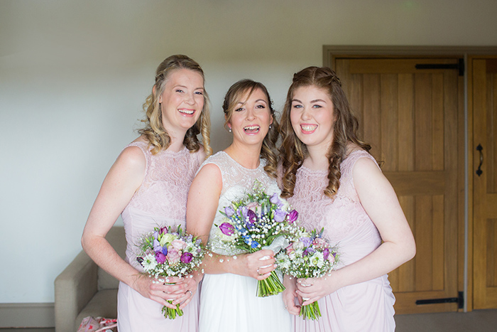 Wedding photography at Curradine Barns