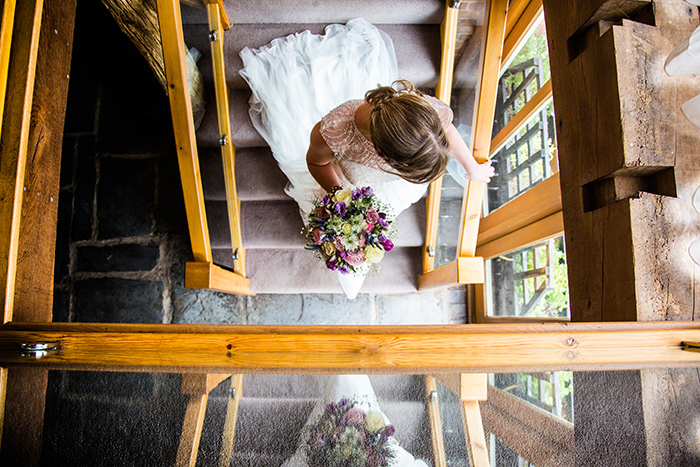 Wedding photography at Curradine Barns