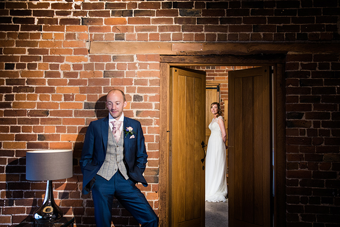 Wedding photography at Curradine Barns