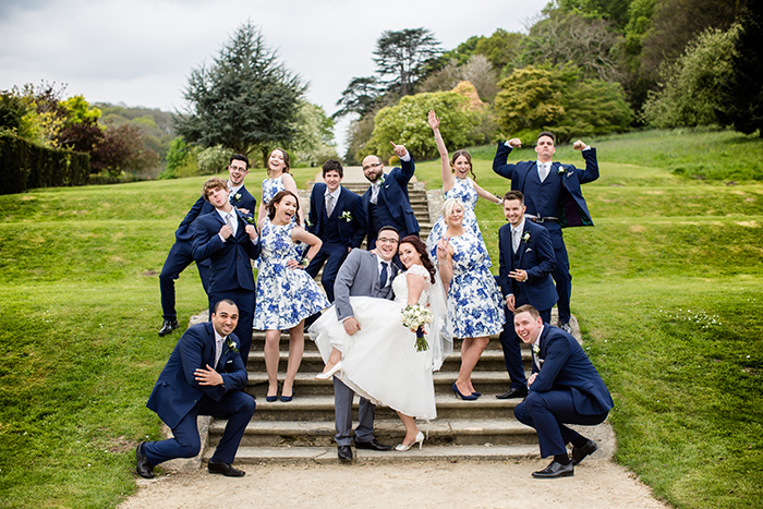 Wedding photography at Dumbleton Hall