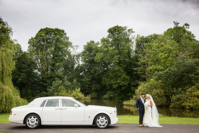 Wedding photography at Brockencote Hall.