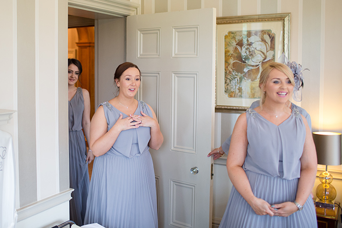 Wedding photography at Brockencote Hall.