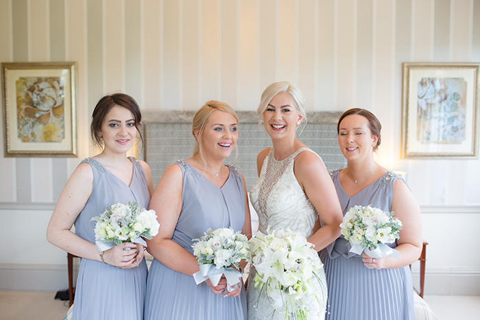 Wedding photography at Brockencote Hall.