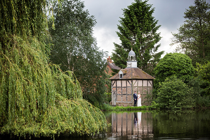 Wedding photography at Brockencote Hall.