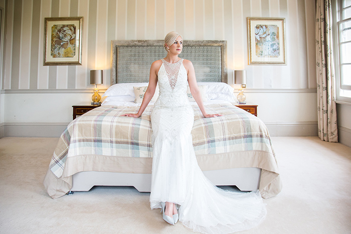 Wedding photography at Brockencote Hall.