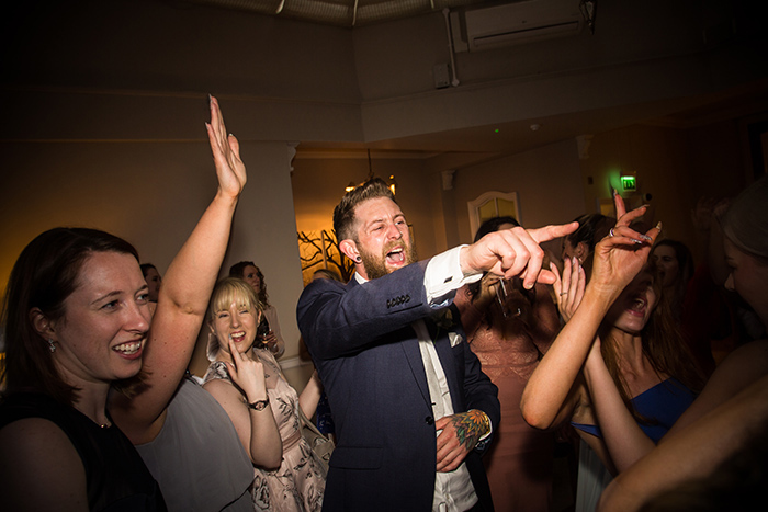 Wedding photography at Brockencote Hall.