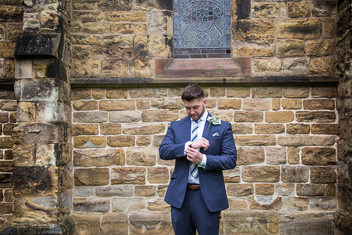 Wedding photography at Brockencote Hall.