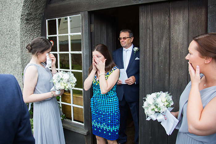 Wedding photography at Brockencote Hall.