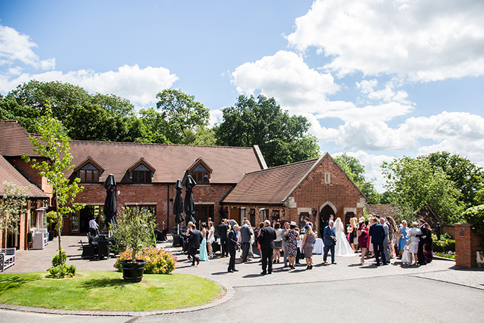 Wedding photography at Nuthurst Grange