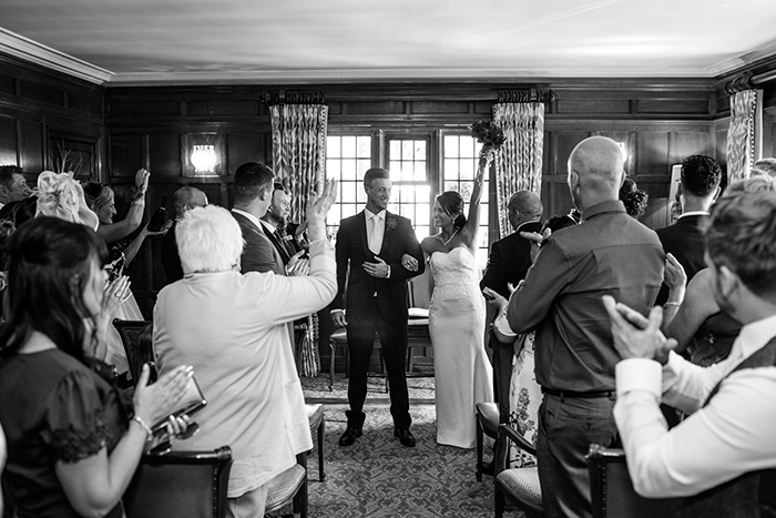 Wedding photography at Mallory Court