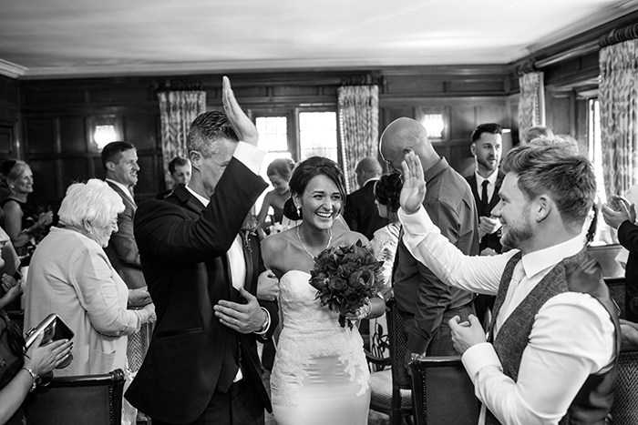 Wedding photography at Mallory Court