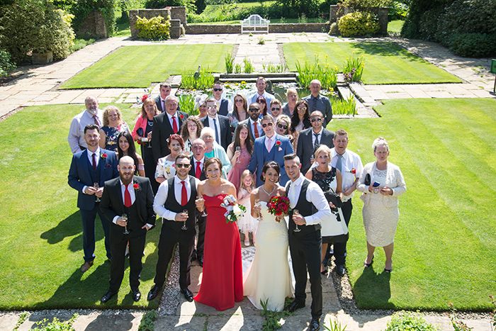 Wedding photography at Mallory Court