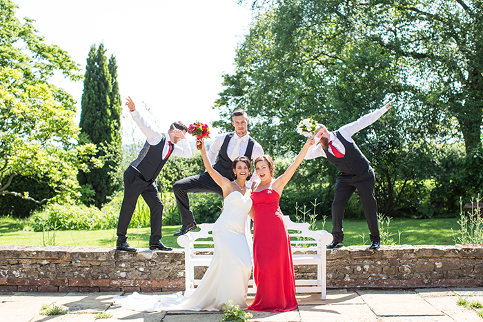 Wedding photography at Mallory Court