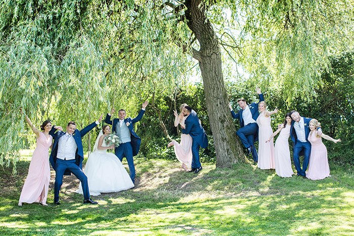 Wedding photography at Bordesley Park
