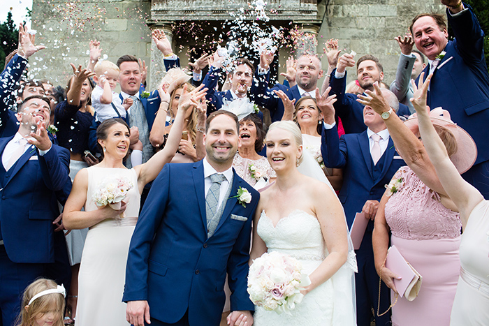 Wedding photography at Walton Hall.