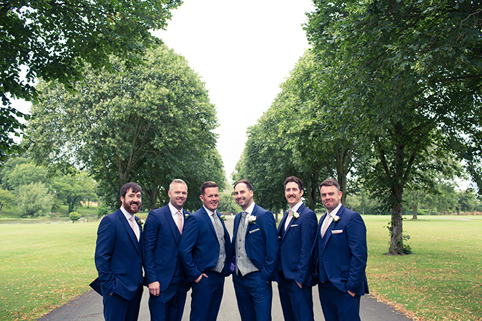 Wedding photography at Walton Hall.