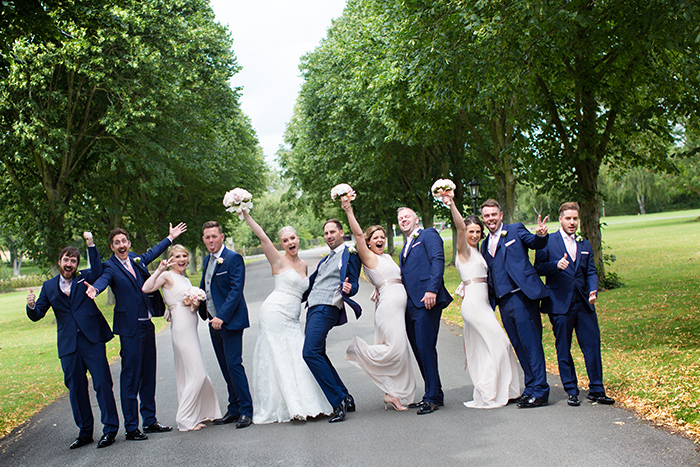 Wedding photography at Walton Hall.