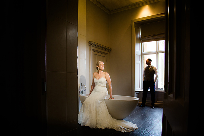 Wedding photography at Walton Hall.