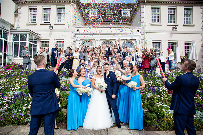 Wedding Photography at Brockencote Hall