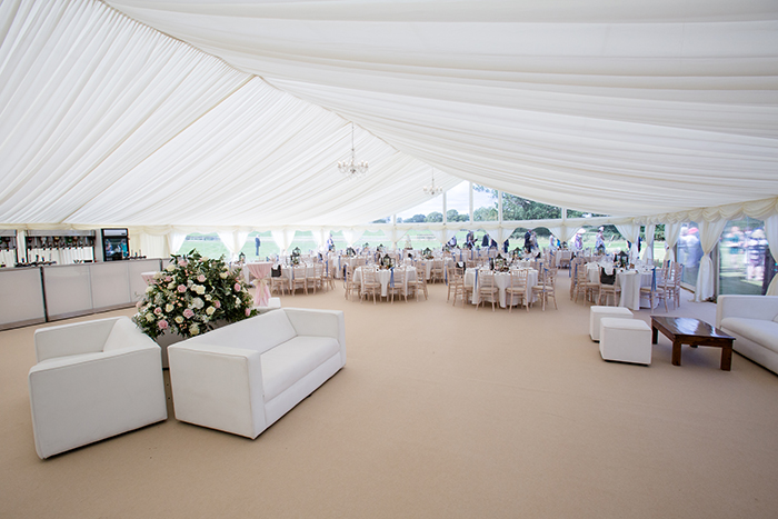 Wedding photography with Fews Marquees.