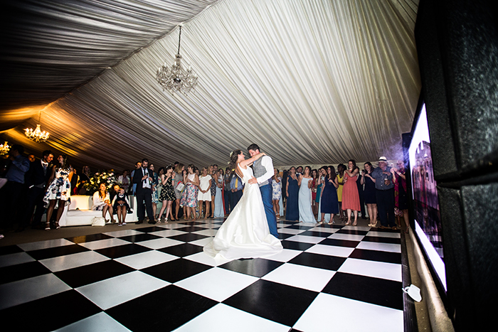 Wedding photography with Fews Marquees.