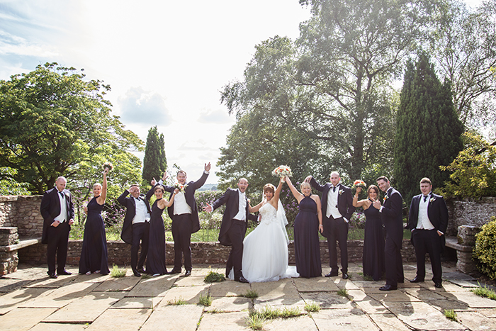 Wedding photography at Mallory Court.