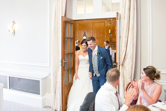 Wedding photography at Brockencote Hall.