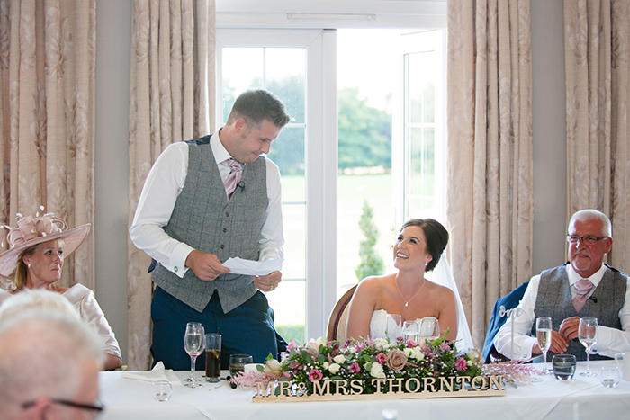 Wedding photography at Brockencote Hall.