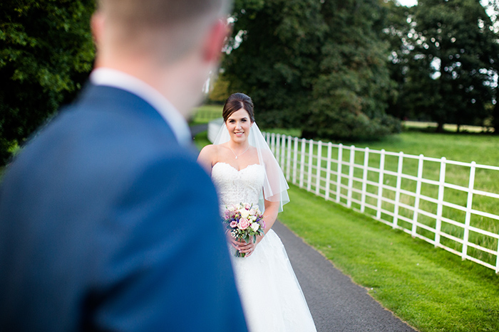 Wedding photography at Brockencote Hall.