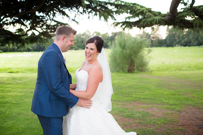 Wedding photography at Brockencote Hall.