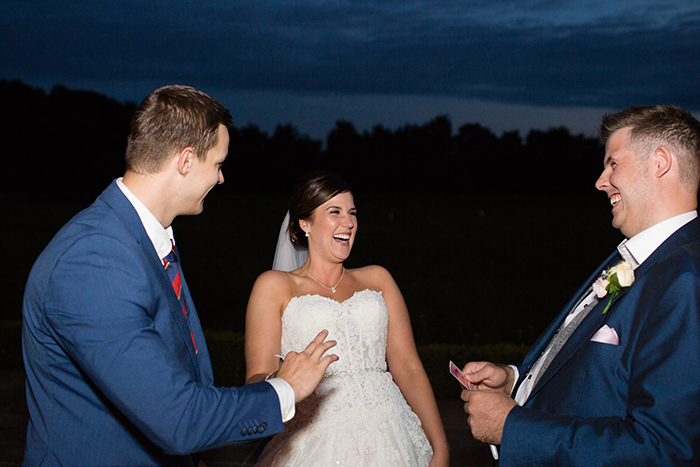 Wedding photography at Brockencote Hall.