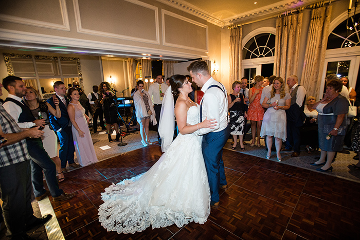 Wedding photography at Brockencote Hall.