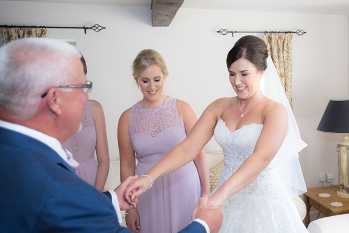 Wedding photography at Brockencote Hall.