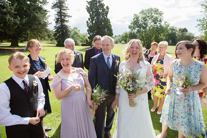 Wedding photography at Ettington Park Hotel.