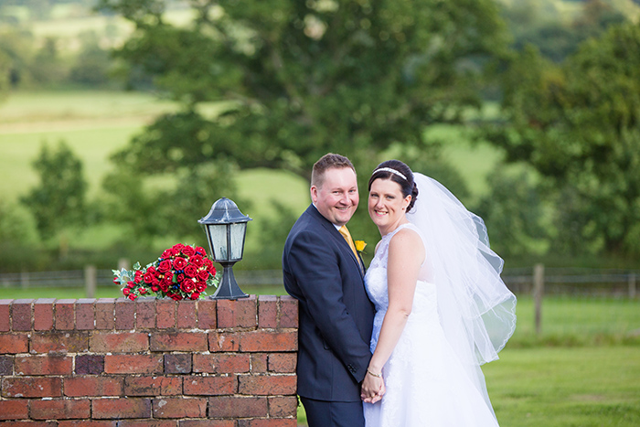 Wedding photography at Bordesley park