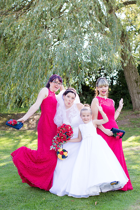 Wedding photography at Bordesley park