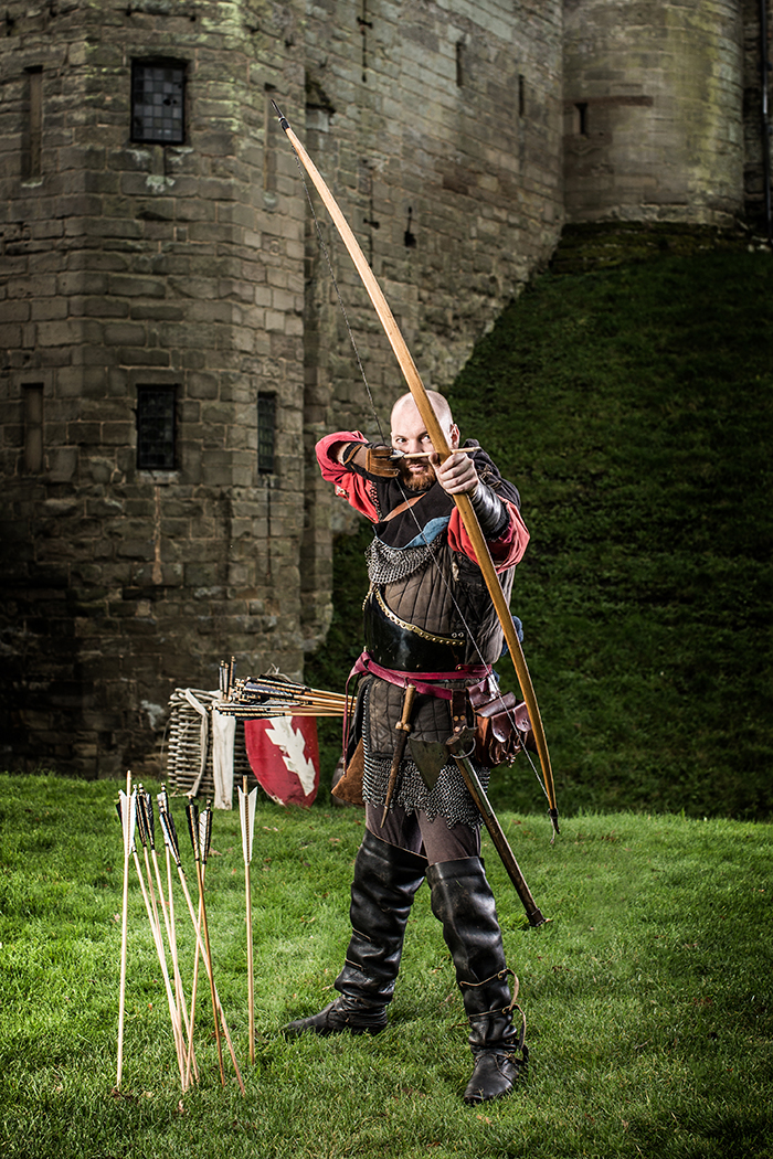 Archer at Warwick Castle