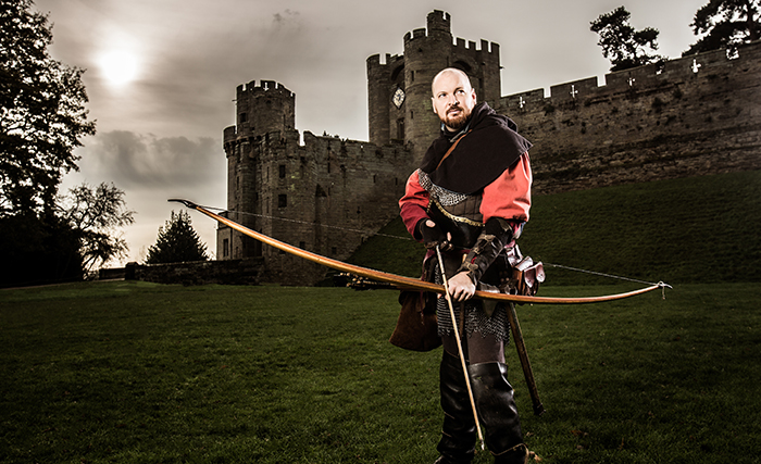 Archer at Warwick Castle
