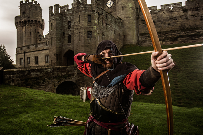 Archer at Warwick Castle