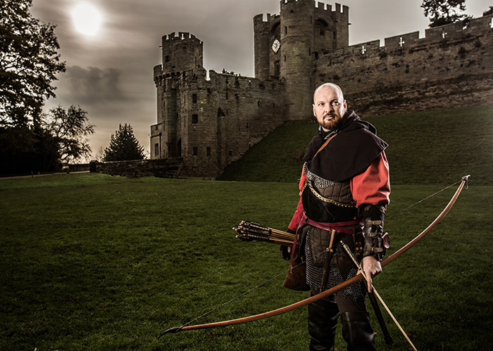 Archer at Warwick Castle