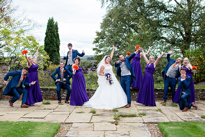 Wedding photography at Mallory Court.