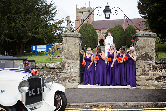 Wedding photography at Mallory Court.