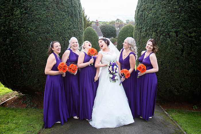 Wedding photography at Mallory Court.