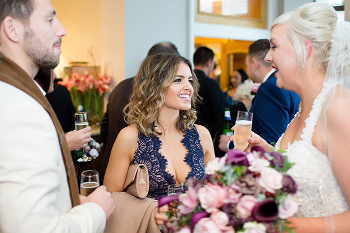 Wedding photography at Brockencote Hall.