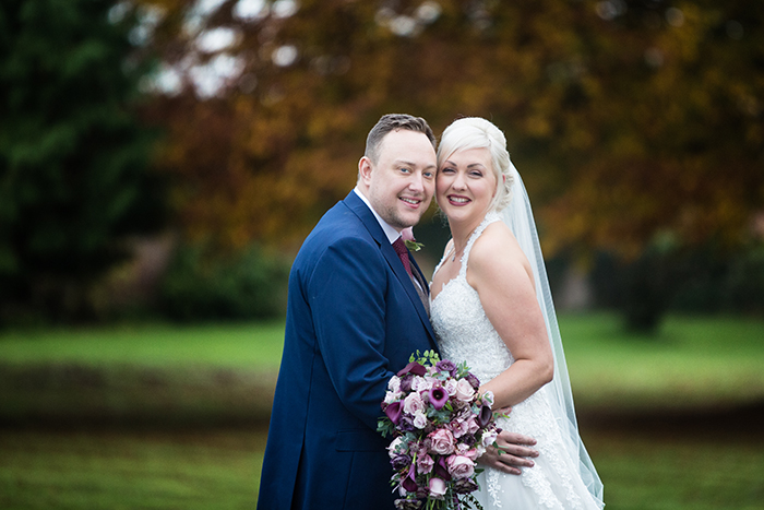 Wedding photography at Brockencote Hall.