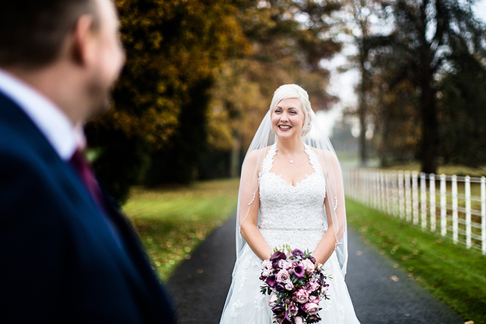 Wedding photography at Brockencote Hall.