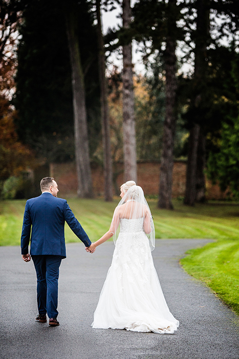 Wedding photography at Brockencote Hall.